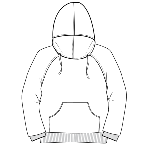 Fashion sewing patterns for Hoodie Jumper 7068